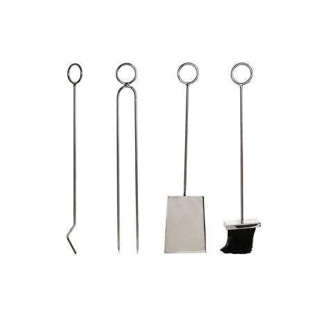 Suporte para Lenha DKD Home Decor Aço inoxidável (30 x 20 x 60 cm) - EcoNest