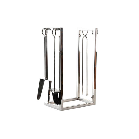 Suporte para Lenha DKD Home Decor Aço inoxidável (30 x 20 x 60 cm) - EcoNest