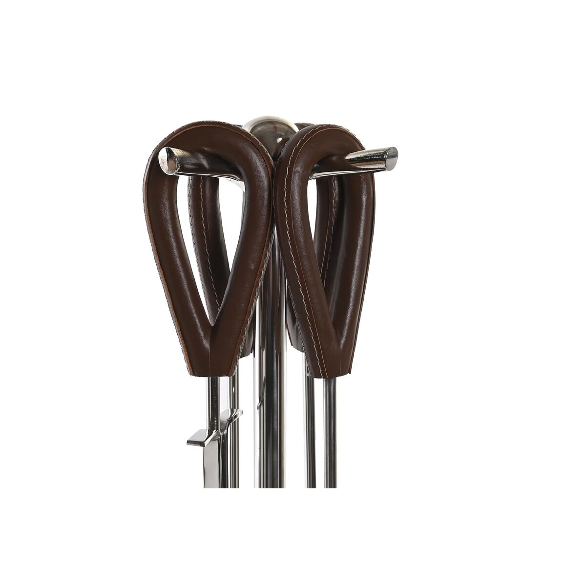 Utensílios para a Lareira DKD Home Decor Aço inoxidável Alumínio (15 x 15 x 62 cm) - EcoNest