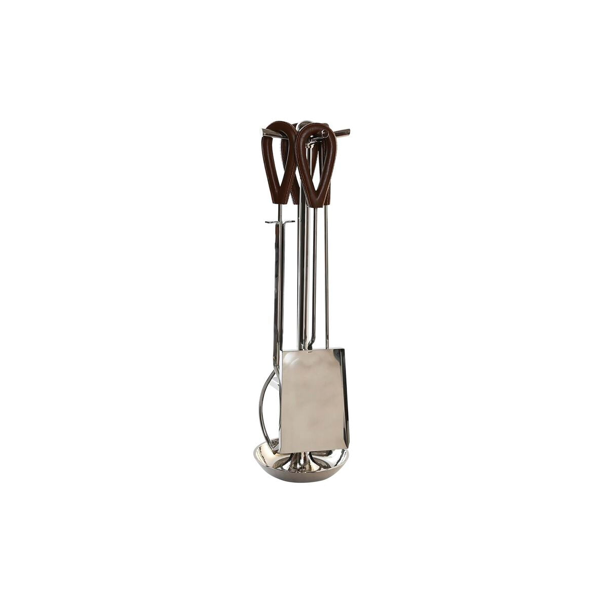 Utensílios para a Lareira DKD Home Decor Aço inoxidável Alumínio (15 x 15 x 62 cm) - EcoNest