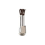 Utensílios para a Lareira DKD Home Decor Aço inoxidável Alumínio (15 x 15 x 62 cm) - EcoNest