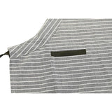 Avental com Bolso DKD Home Decor 70 x 1 x 85 cm Cinzento Algodão Branco Verde - EcoNest