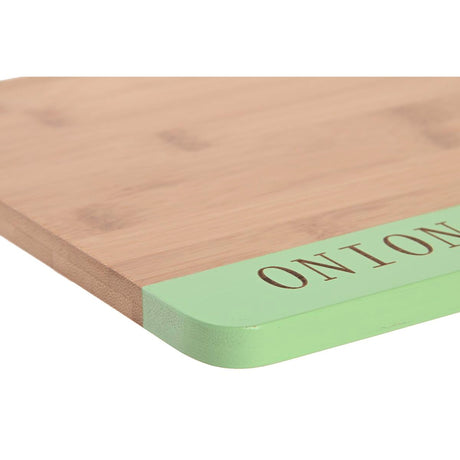 Tábua de corte DKD Home Decor 33,5 x 22,4 x 1,2 cm Azul Cor de Rosa Verde - EcoNest