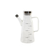 Galheteiro DKD Home Decor 15 x 9 x 19,6 cm Prateado Aço inoxidável 550 ml Vidro de Borosilicato - EcoNest