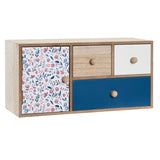 Guarda-Joias DKD Home Decor 30 x 12,5 x 15 cm Multicolor Madeira MDF