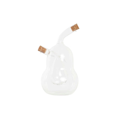Galheteiro DKD Home Decor 12 x 10 x 18,6 cm Transparente Cortiça 540 ml Vidro de Borosilicato - EcoNest