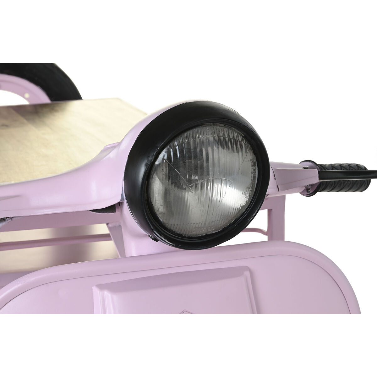 Suporte para garrafas DKD Home Decor 195 x 70 x 106 cm Rosa Claro Ferro Madeira de mangueira - EcoNest