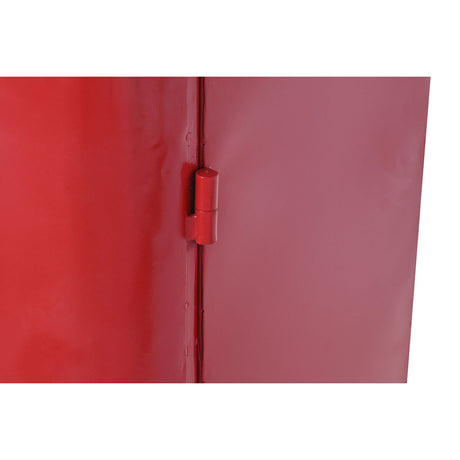 Suporte para garrafas DKD Home Decor 70 x 44 x 151 cm Vermelho Branco Ferro - EcoNest
