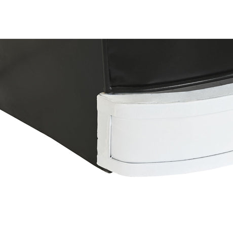 Mobiliário Auxiliar DKD Home Decor BAR Branco Castanho Preto Alumínio Ferro Madeira de mangueira 157 x 52 x 90 cm - EcoNest