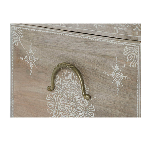 Baú DKD Home Decor Natural Madeira de mangueira Madeira MDF 78 x 43 x 45 cm - EcoNest