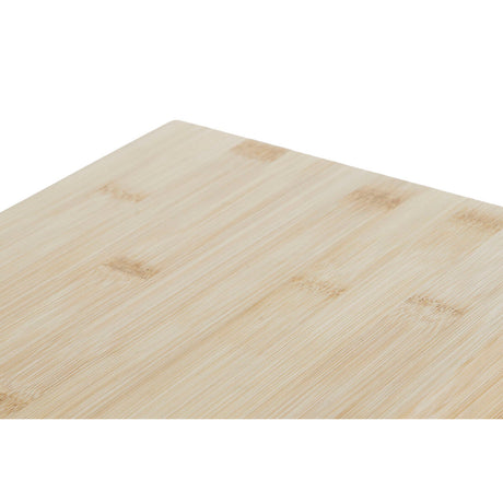 Tábua de corte DKD Home Decor Natural Bambu Aço inoxidável 28 x 21,5 x 4,2 cm - EcoNest