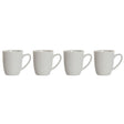 Conjunto de 4 Canecas DKD Home Decor Branco Porcelana 330 ml - EcoNest