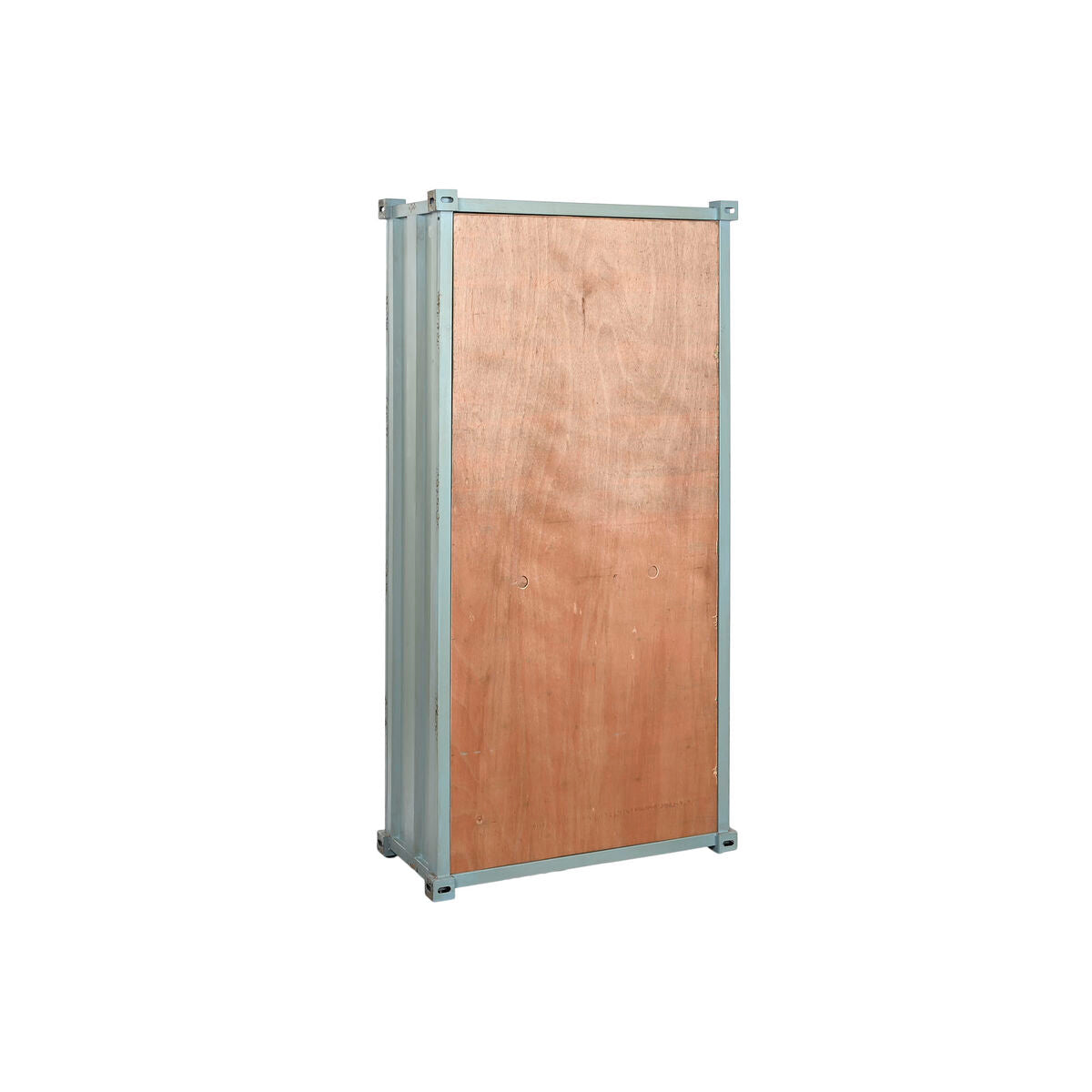 Suporte para garrafas Home ESPRIT Turquesa Metal Madeira MDF 76,5 x 39,5 x 157,5 cm - EcoNest