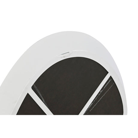 Espelho de parede Home ESPRIT Branco Metal Espelho Urbana 64 x 4,5 x 62 cm - EcoNest