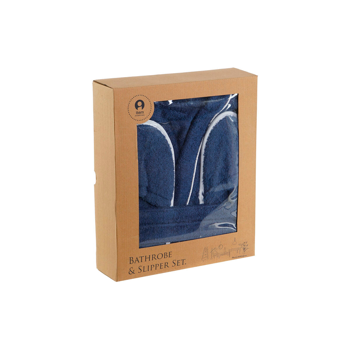 Roupão Home ESPRIT Azul Mulher - EcoNest