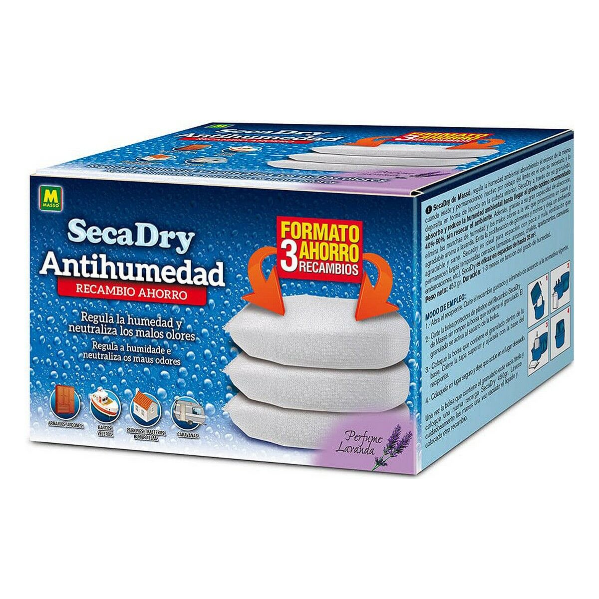 Anti-humidade Massó Recarga - EcoNest
