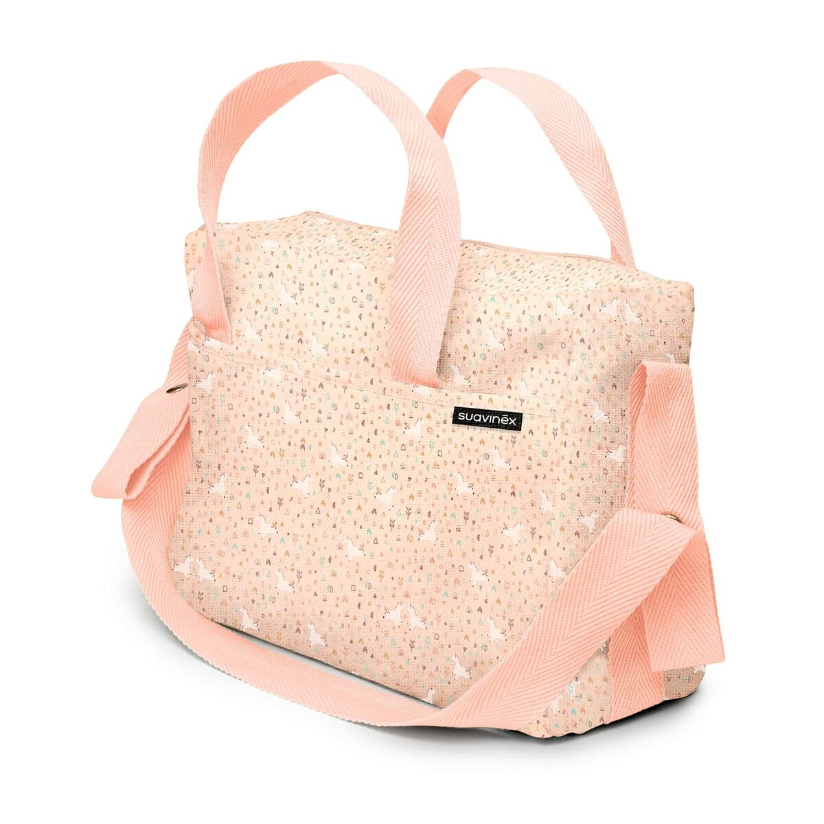 Conjunto de Presente para Bebé Suavinex Bolsa Coral (6 Peças) - EcoNest