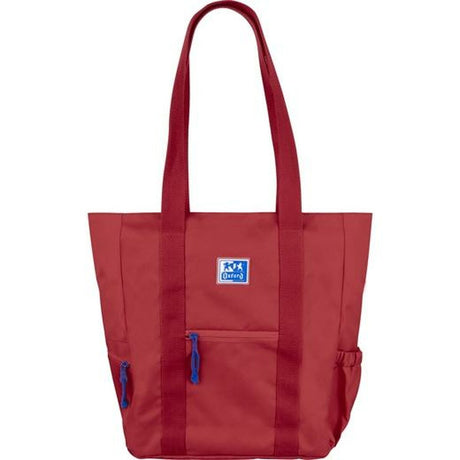 Bolso de mão Oxford B-Trendy Castanho-avermelhado - EcoNest