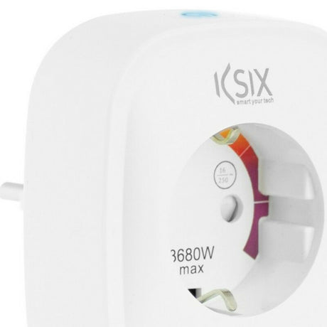 Tomada Inteligente KSIX Smart Energy Slim WIFI 250V Branco - EcoNest
