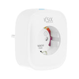 Tomada Inteligente KSIX Smart Energy Slim WIFI 250V Branco - EcoNest