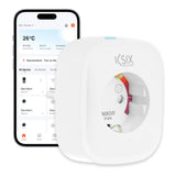 Tomada Inteligente KSIX Smart Energy Slim WIFI 250V Branco - EcoNest