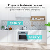 Tomada Inteligente KSIX Smart Energy Slim WIFI 250V Branco - EcoNest