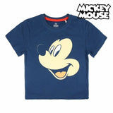 Pijama de Verão Mickey Mouse 73457 Azul Marinho - EcoNest