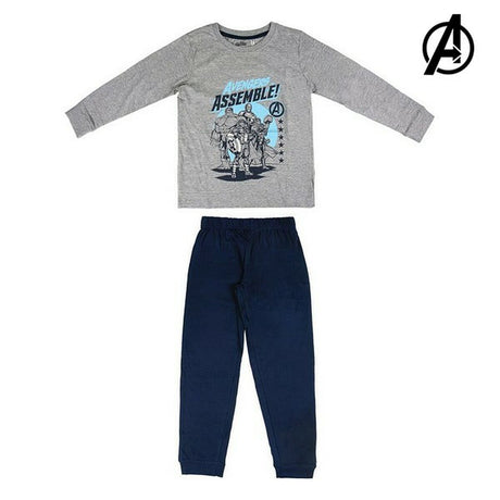 Pijama Infantil The Avengers 74172 Cinzento - EcoNest