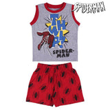 Pijama Infantil Spiderman Cinzento - EcoNest