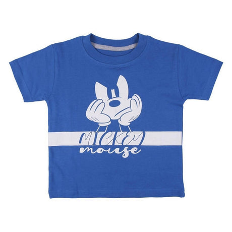 Pijama Infantil Mickey Mouse Azul - EcoNest