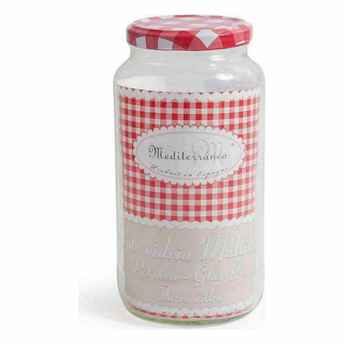 Tarro Mediterraneo     Multiusos 935 ml Vidrio (12 Unidades)