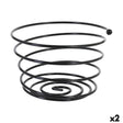 Fruteira Viejo Valle Preto Espiral Ø 26 x 17 cm (2 Unidades) - EcoNest
