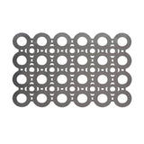 Individuais Viejo Valle PVC Prateado 45 x 30 cm (24 Unidades) - EcoNest