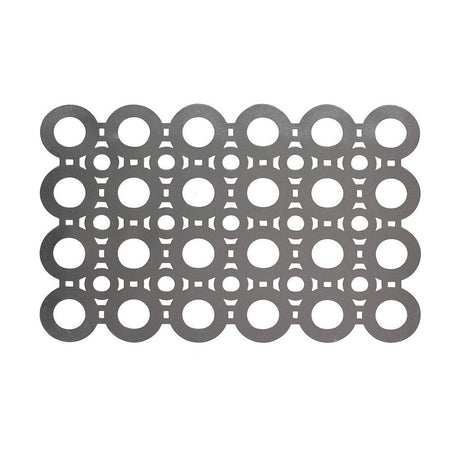 Individuais Viejo Valle PVC Prateado 45 x 30 cm (24 Unidades) - EcoNest