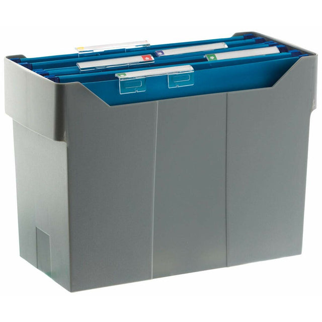 Caixa de Arquivo Archivo 2000 Archibox Cinzento 17 x 36,5 x 26 cm - EcoNest