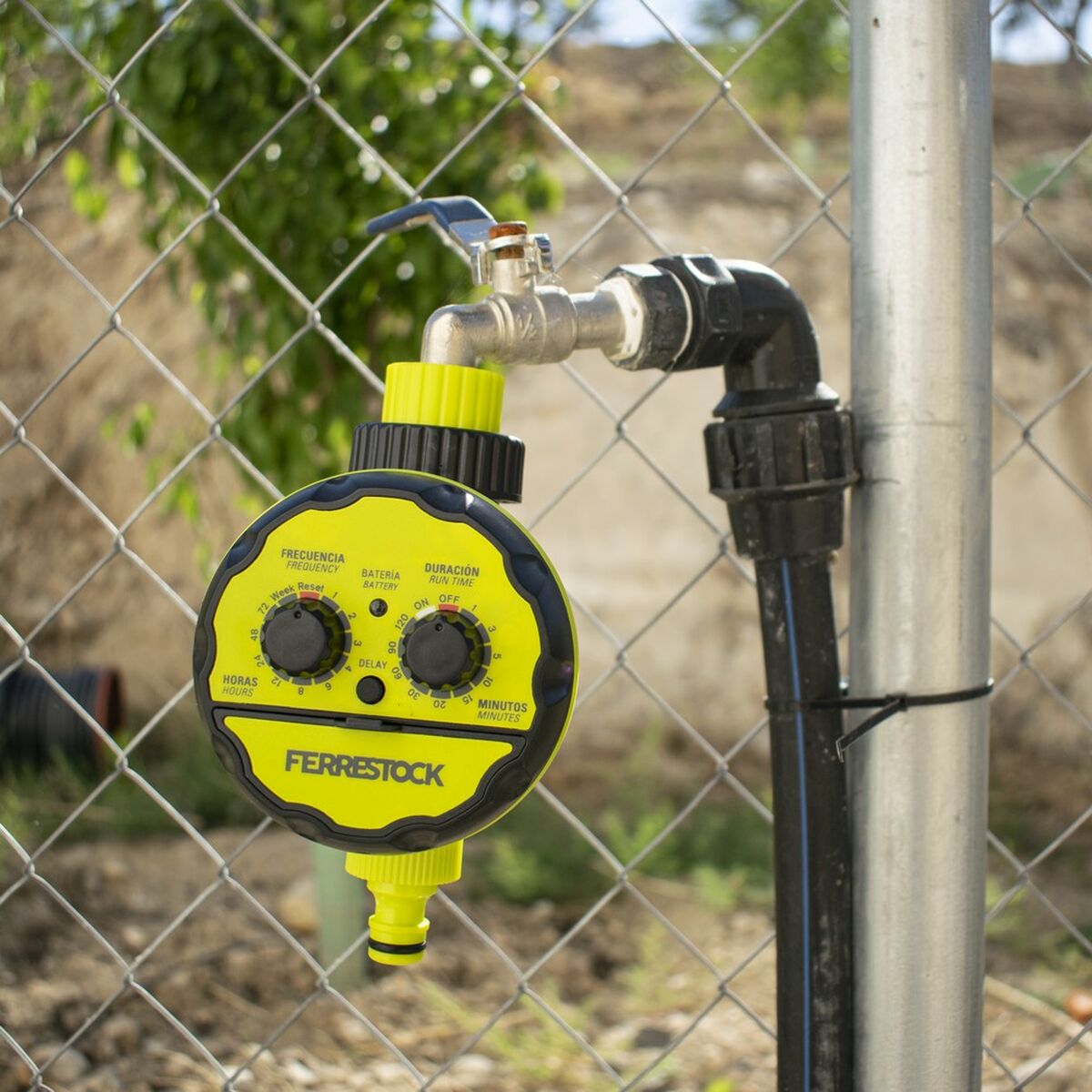 Programador Ferrestock Amarelo - EcoNest