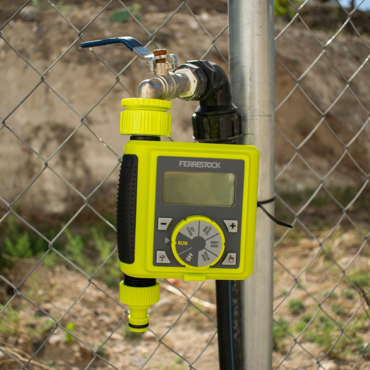 Programador Ferrestock Digital Amarelo - EcoNest