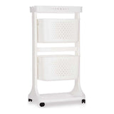 Carrinho de Vegetais Branco Polipropileno (33 x 81 x 44 cm) - EcoNest