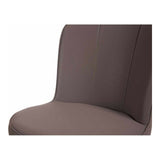 Poltrona Roxo Concha Polipele Aço (53 x 88 x 67 cm) - EcoNest