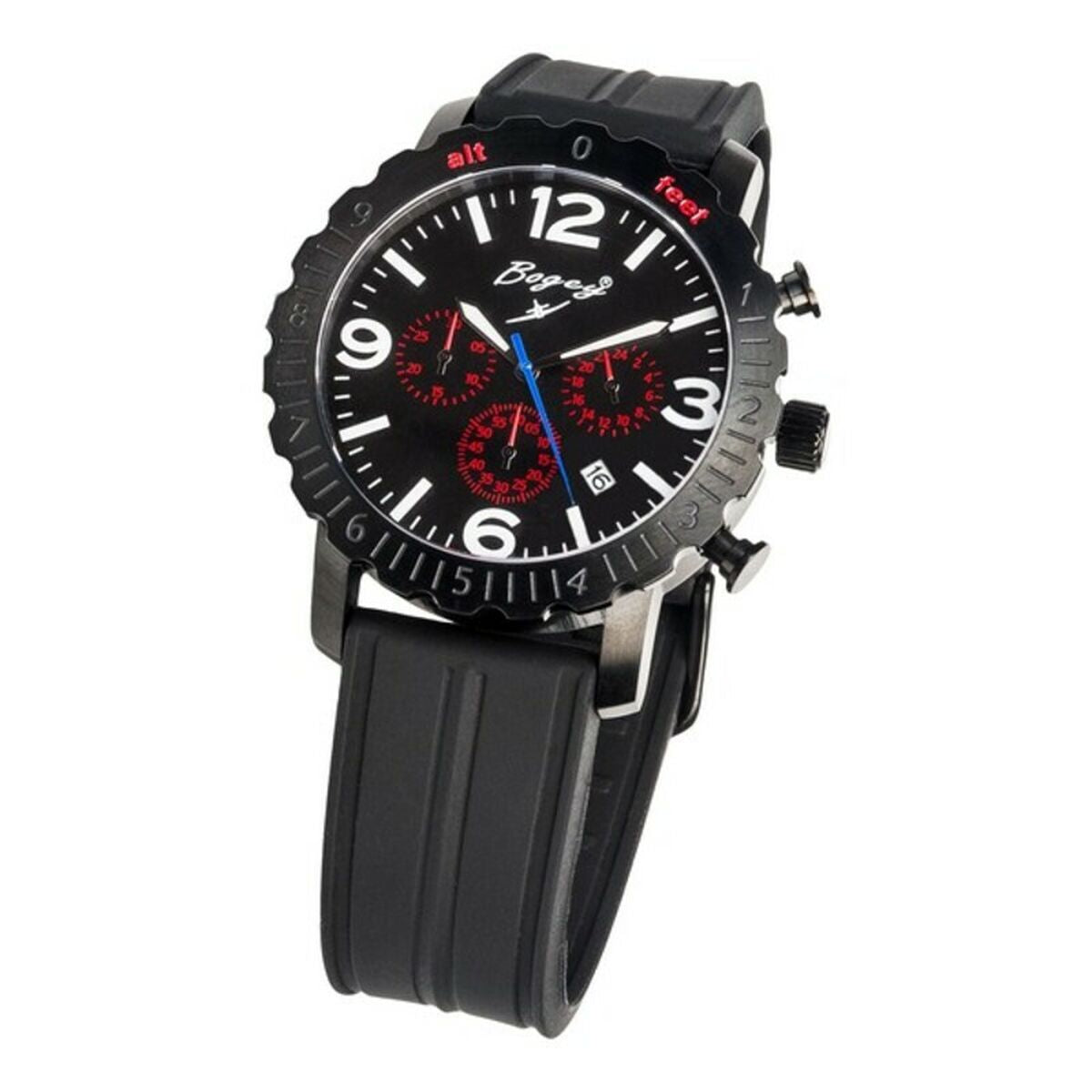 Relógio masculino Bogey BSFS008RDBK (Ø 44 mm) - EcoNest
