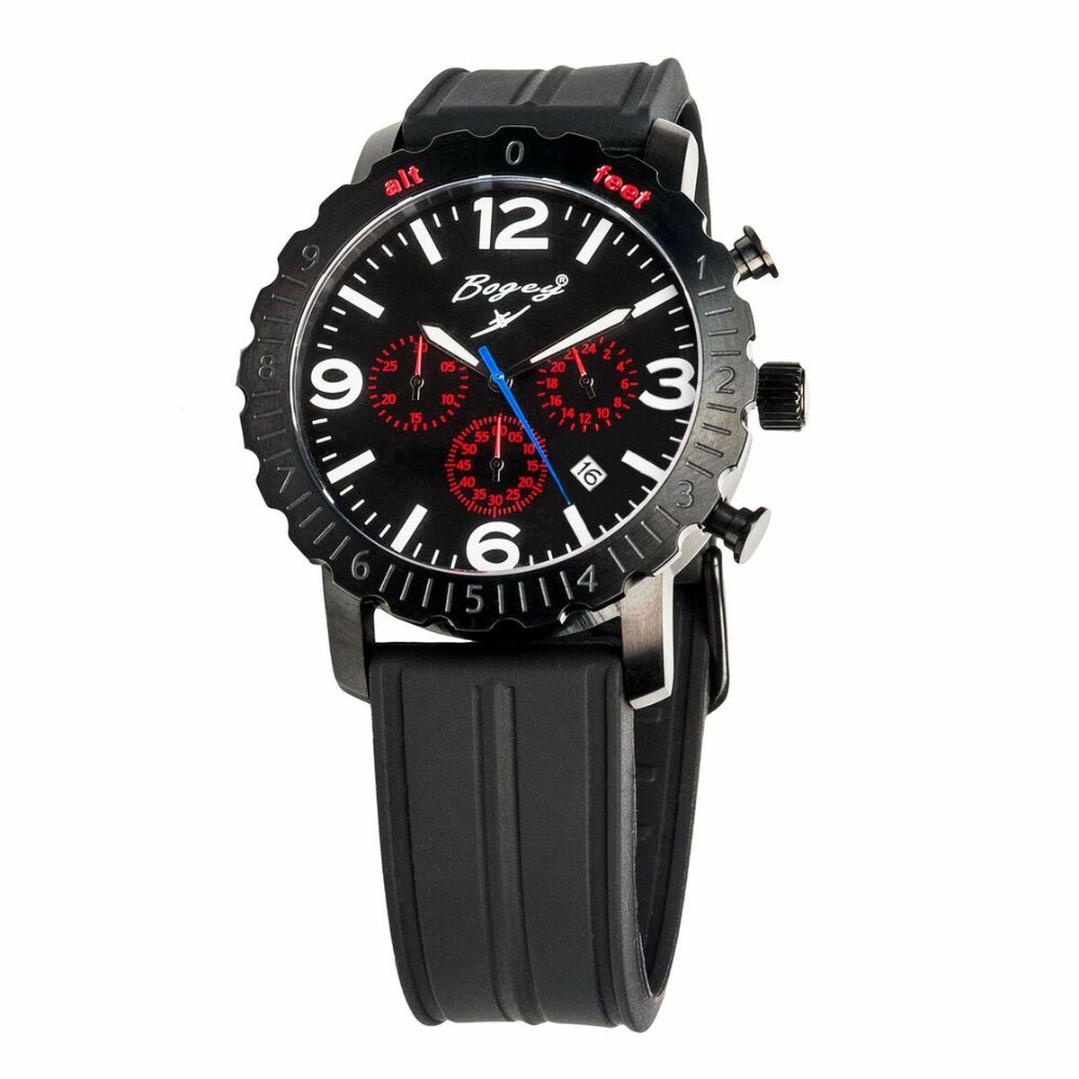 Relógio masculino Bogey BSFS008RDBK (Ø 44 mm) - EcoNest