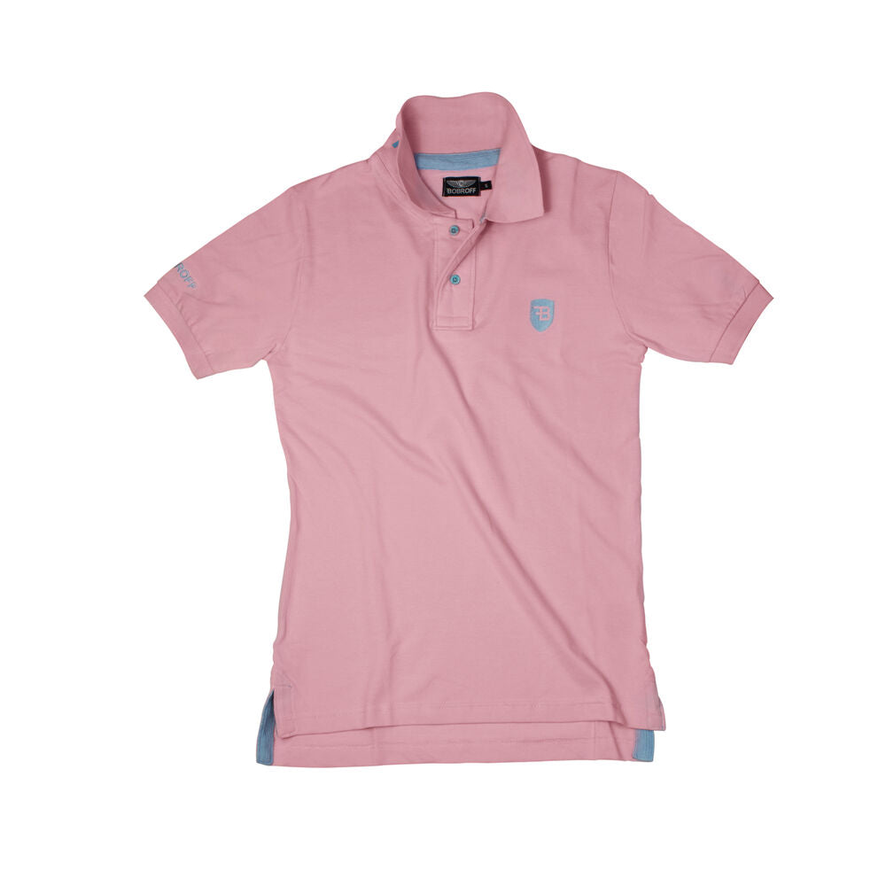 Polo de Manga Curta Homem Bobroff Cor de Rosa - EcoNest