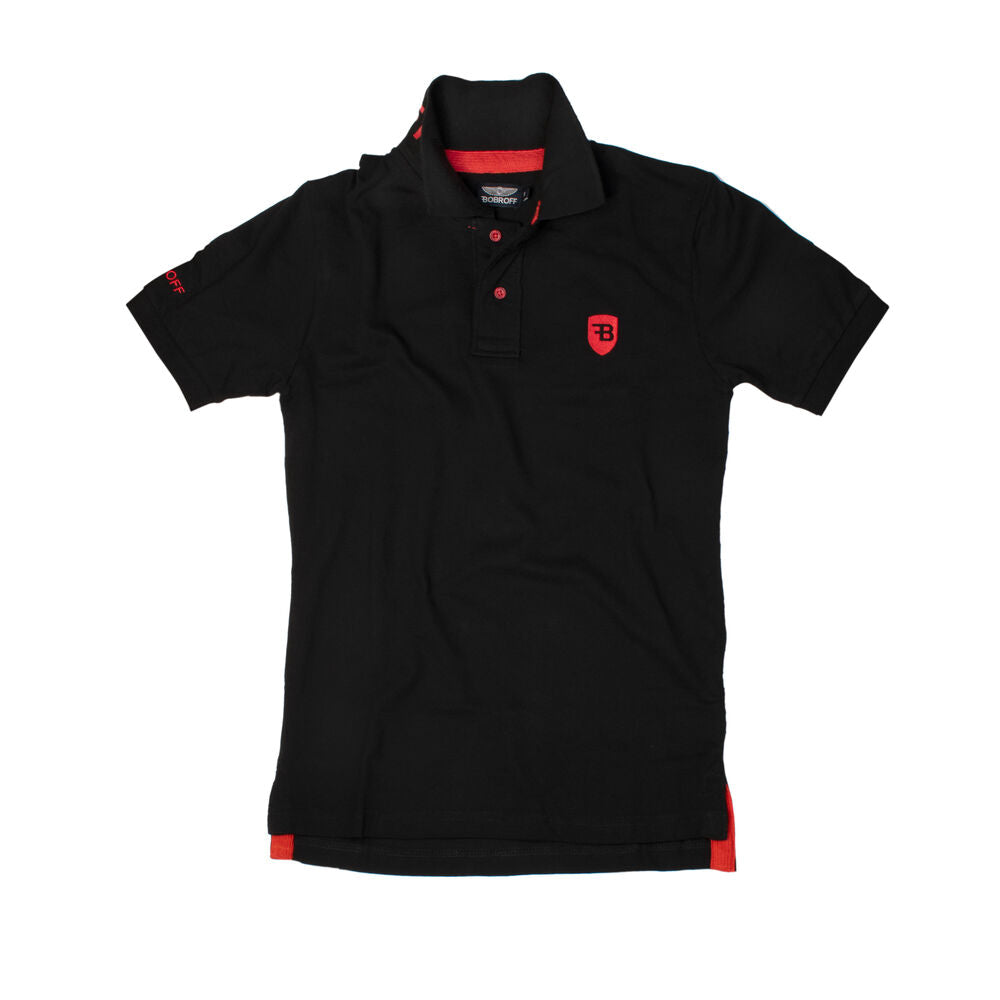 Polo de Manga Curta Homem Bobroff Preto - EcoNest