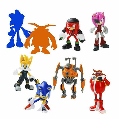 Conjunto de Figuras Sonic 8 Unidades 6,5 cm - EcoNest