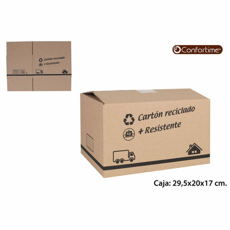 Caixa Multiusos Confortime Cartão (20 Unidades) (29,5 x 20 x 17 cm) - EcoNest