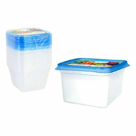 Conjunto de 9 Lancheiras Privilege 49792 550 ml 12 x 12 x 7,5 cm (24 Unidades) - EcoNest