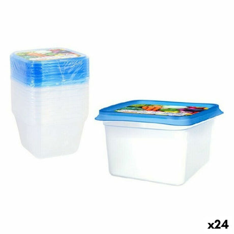 Conjunto de 9 Lancheiras Privilege 49792 550 ml 12 x 12 x 7,5 cm (24 Unidades) - EcoNest
