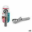 Colher para Gelado Quttin 62955 Aço inoxidável Prateado 18 x 5 x 4 cm (12 Unidades) - EcoNest