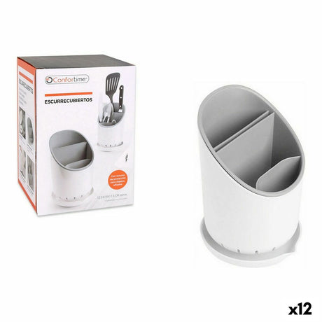 Escorredor de Talheres Confortime 142606 12,5 x 19 cm (12 Unidades) - EcoNest