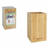 Recipiente para Utensílios de Cozinha Quttin Bambu 10,5 x 10,5 x 18 cm (12 Unidades) - EcoNest